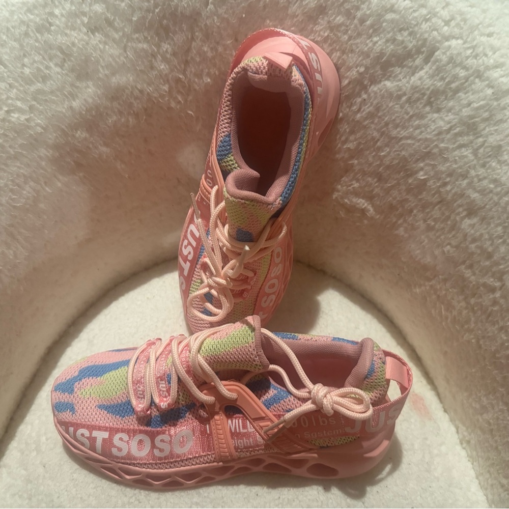 Baby pink Gurl/women sneakers